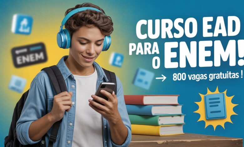 IFSULDEMINAS oferece curso preparatório gratuito para o ENEM com 800 vagas EAD. Inscreva-se até 20 de julho e comece sua jornada!