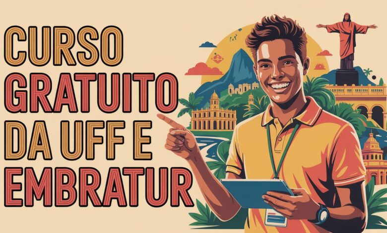 Curso gratuito da UFF e Embratur forma Encantadores e condutores turísticos para atuar com visitantes internacionais. Inscrições abertas
