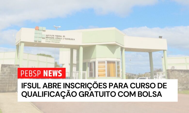 Inscrições abertas para o curso gratuito de Caldeireiro do IFSul e Petrobras. Garanta bolsa-auxílio de até R$ 858 para estudar.
