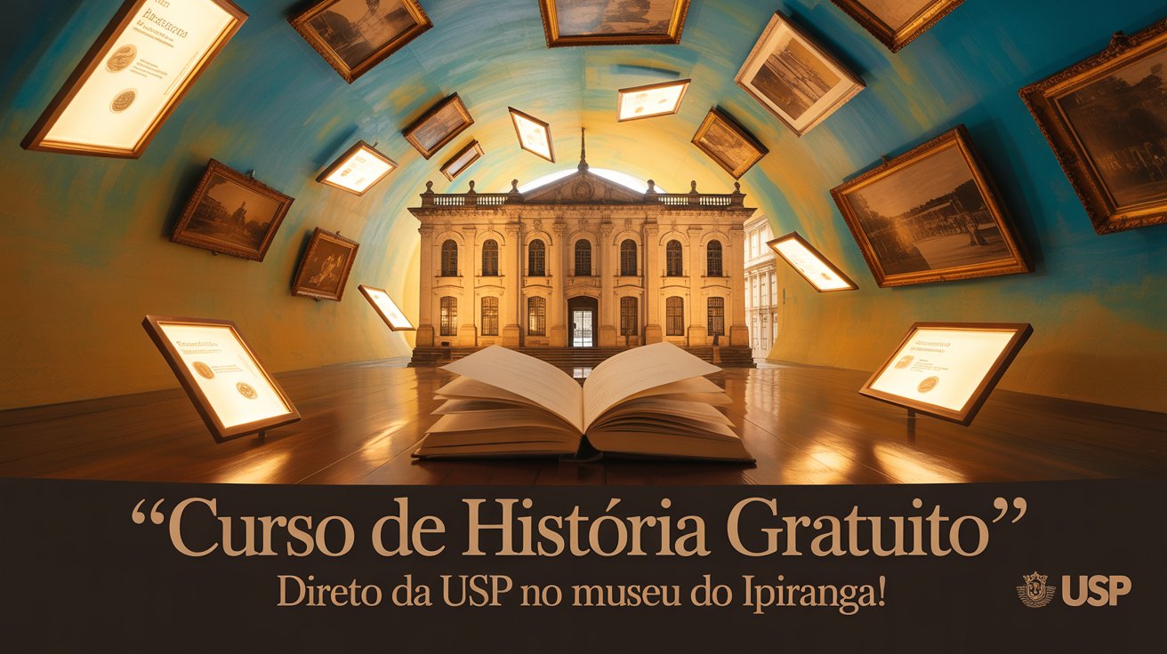 Curso gratuito da USP e Museu Paulista sobre a vida em São Paulo nos séculos XIX e XX. Inscreva-se já e garanta sua vaga para julho de 2025!
