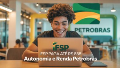 Inscrições abertas para curso gratuito do IFSP e Petrobras em SJC. Vagas com bolsa auxílio de até R$ 858. Inscreva-se online até 25/07!