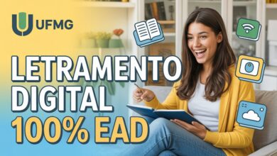UFMG abre 200 vagas para curso gratuito de Letramento Digital. Inscreva-se até 18/07 e ganhe certificado válido em todo o Brasil!