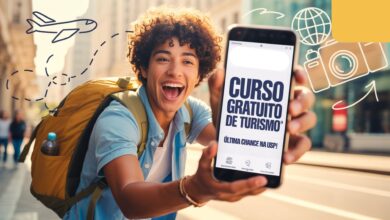 A USP oferece 100 vagas no curso EAD e gratuito Diversificando o Currículo com Turismo. Inscrições até amanhã, 14/07.