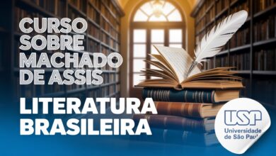 Curso gratuito na USP sobre Machado de Assis e a música. Inscrições abertas! Analise contos do autor em aulas presenciais em São Paulo.