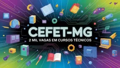 Edital CEFET-MG 2026 publicado! Inscrições abertas para cursos técnicos gratuitos em diversas cidades de MG. Veja como garantir sua vaga.