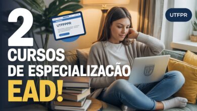 A UTFPR abriu 200 vagas para Cursos de Especialização EAD SP e PR. Inscreva-se nos cursos de Empreendedorismo ou Língua Portuguesa.