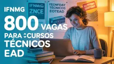 Inscrições abertas para cursos técnicos gratuitos EAD do IFNMG Arinos. Vagas em ADM, Agro e mais. Seleção por sorteio. Inscreva-se até 10/08!