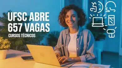 Corra! Cursos técnicos gratuitos no IFSC com vagas sem prova. A seleção é por ordem de inscrição e o prazo final é 31/07.