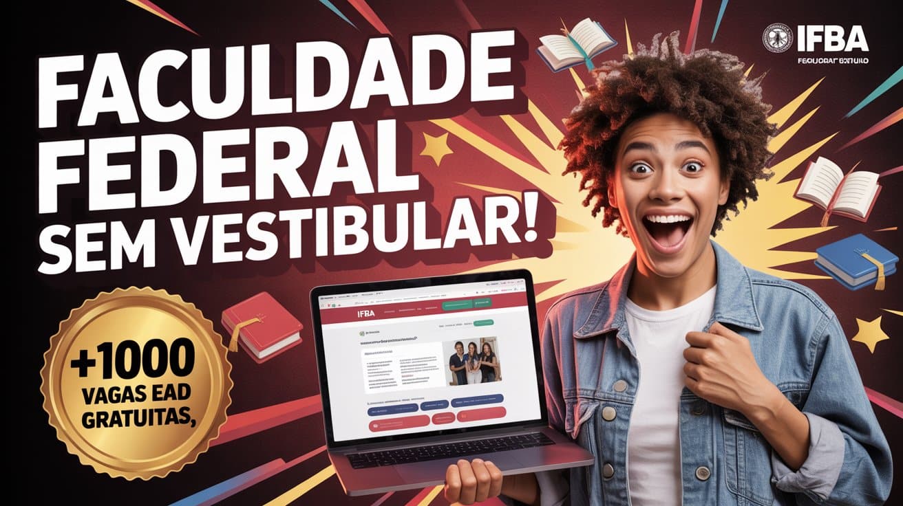 Faculdade Federal e Gratuita sem Vestibular? O IFBA liberou mais de ...