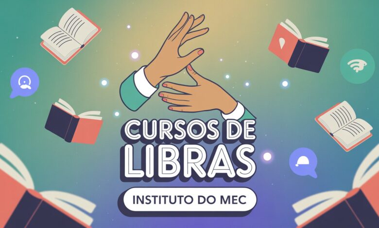 Aprenda Libras de graça no INES! Inscrições abertas para curso online e presencial. Sorteio de vagas. Saiba como participar e concorra!