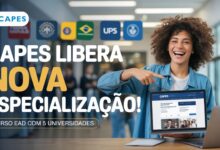 A CAPES oferece Especialização EAD gratuita em Cultura Oceânica para professores. Vagas em 7 universidades. Inscreva-se já e especialize-se!