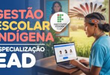 Última chance! Especialização em Gestão Escolar Indígena no IFRR. São 175 vagas EAD. Inscrições se encerram amanhã, 21/07! Inscreva-se!