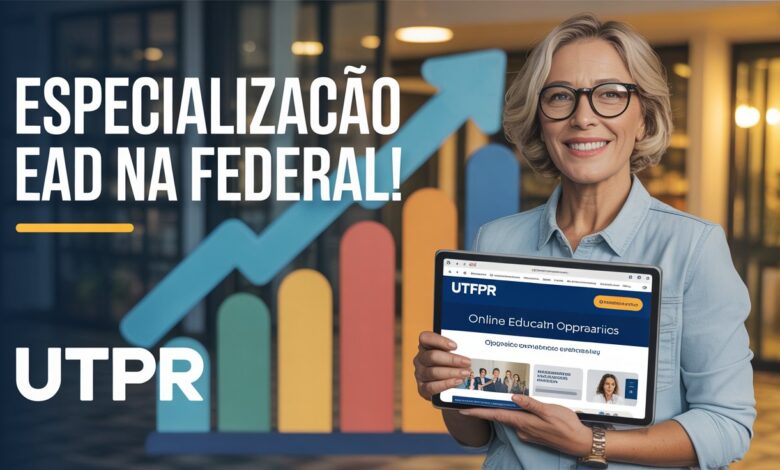 A UTFPR abre inscrições para Especialização GRATUITA EAD em Empreendedorismo Inovador. Saiba como se inscrever e qualificar-se sem custos!