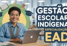 IFRR oferta 175 vagas para Especialização EAD em Gestão Escolar Indígena, gratuita e EaD. Inscrições até 21/07. Seleção por currículo.