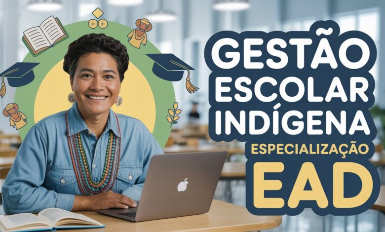 IFRR oferta 175 vagas para Especialização EAD em Gestão Escolar Indígena, gratuita e EaD. Inscrições até 21/07. Seleção por currículo.