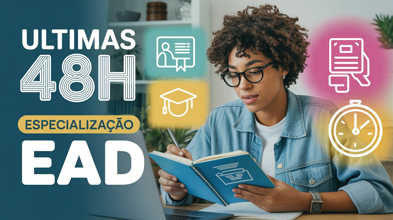 Última chance! IFRJ com 200 vagas em especialização EAD gratuita em EPT. Inscrições até 19/07 para residentes do RJ. Inscreva-se já!
