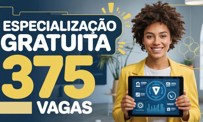 IFRR abre 375 vagas para Especialização gratuita e EaD em Roraima. Inscrições até 21 de julho. Seleção por currículo. Inscreva-se já!