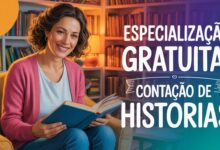 UEFS e UAB abrem 150 vagas para Especialização EAD gratuita em Contação de Histórias. Inscrições de 18/07 a 18/08/2025.