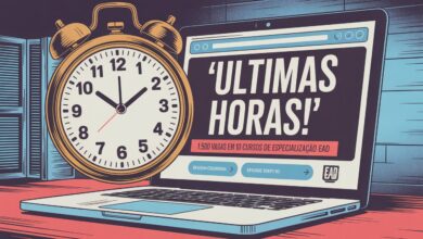 A Ufal está com 1.500 vagas abertas em 10 cursos de especialização EAD gratuitos. Confira a lista completa e garanta sua inscrição até HOJE!