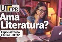 UTFPR oferece 100 vagas para especialização em Literatura e Língua Portuguesa. Inscrições de 07/07 a 25/07. Polos em SP e PR.
