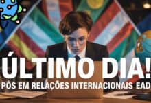 Inscrições terminam hoje! Garanta sua vaga na especialização gratuita em Relações Internacionais da UNILA. Curso 100% online para professores.