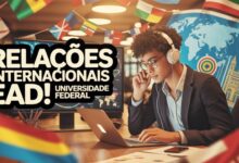 Curso de Relações Internacionais EAD e gratuito. Especialização da UNILA com certificado. Inscrições com prazo estendido até 6/07.