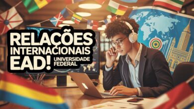 Curso de Relações Internacionais EAD e gratuito. Especialização da UNILA com certificado. Inscrições com prazo estendido até 6/07.