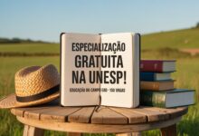 Professor da rede pública? Faça Especialização EAD gratuita na UNESP com foco na Educação do campo! Curso EAD e vagas afirmativas.