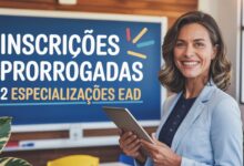Prazo prorrogado! Garanta sua vaga em especializações EAD gratuitas do IFRR em Gestão Escolar e EAD. Inscrições até 29 de julho.