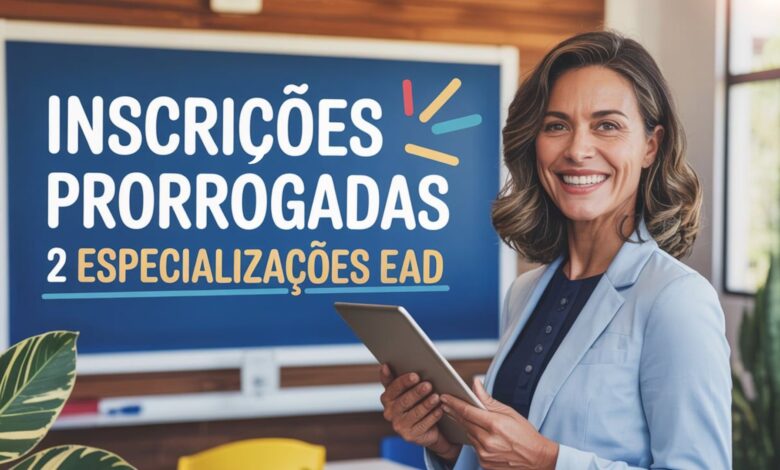 Prazo prorrogado! Garanta sua vaga em especializações EAD gratuitas do IFRR em Gestão Escolar e EAD. Inscrições até 29 de julho.