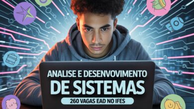 Sonha com uma carreira em TI? Conquiste seu diploma superior de graça no Ifes! Curso de Tecnologia EAD com seleção via ENEM. Inscreva-se já!