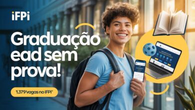 Última chance! IFPI oferece 1.379 vagas em cursos de graduação EAD gratuitos. Inscrições com nota do ENEM encerram hoje. Inscreva-se já!