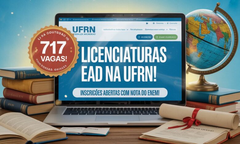 UFRN abre 717 vagas em Licenciatura a Distância para 2025.2. Inscreva-se já! Use sua nota do ENEM e garanta seu futuro.