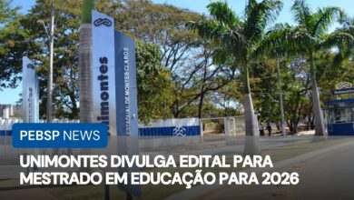Inscrições abertas para o Mestrado em Educação da Unimontes 2026! São 37 vagas e cotas. Não perca a chance de transformar sua carreira!
