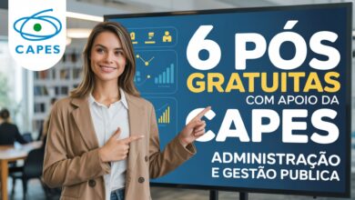 UECE abre 980 vagas em cursos gratuitos de pós-graduações EAD em gestão pública. Inscreva-se até 13/07 e obtenha certificado oficial.