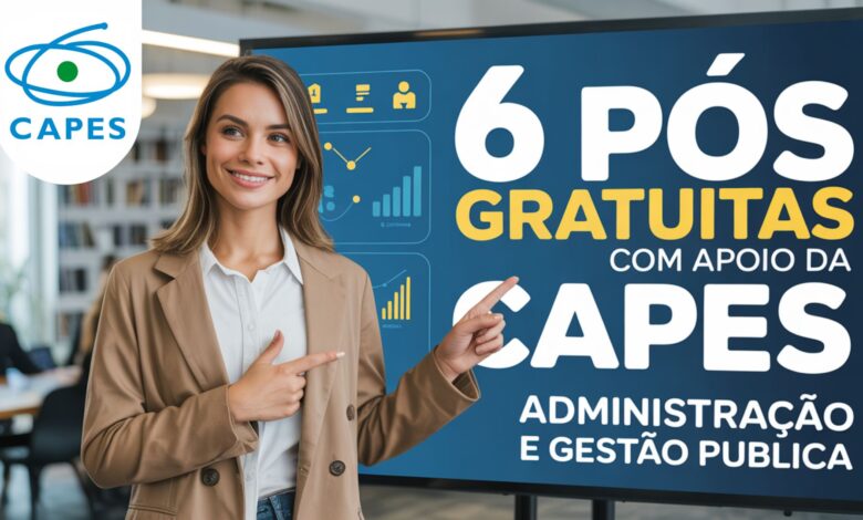 UECE abre 980 vagas em cursos gratuitos de pós-graduações EAD em gestão pública. Inscreva-se até 13/07 e obtenha certificado oficial.