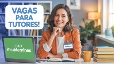 Inscrições abertas para tutor a distância no IFSULDEMINAS. Vagas em educação inclusiva com bolsa de R$1.100. Saiba como se candidatar agora!