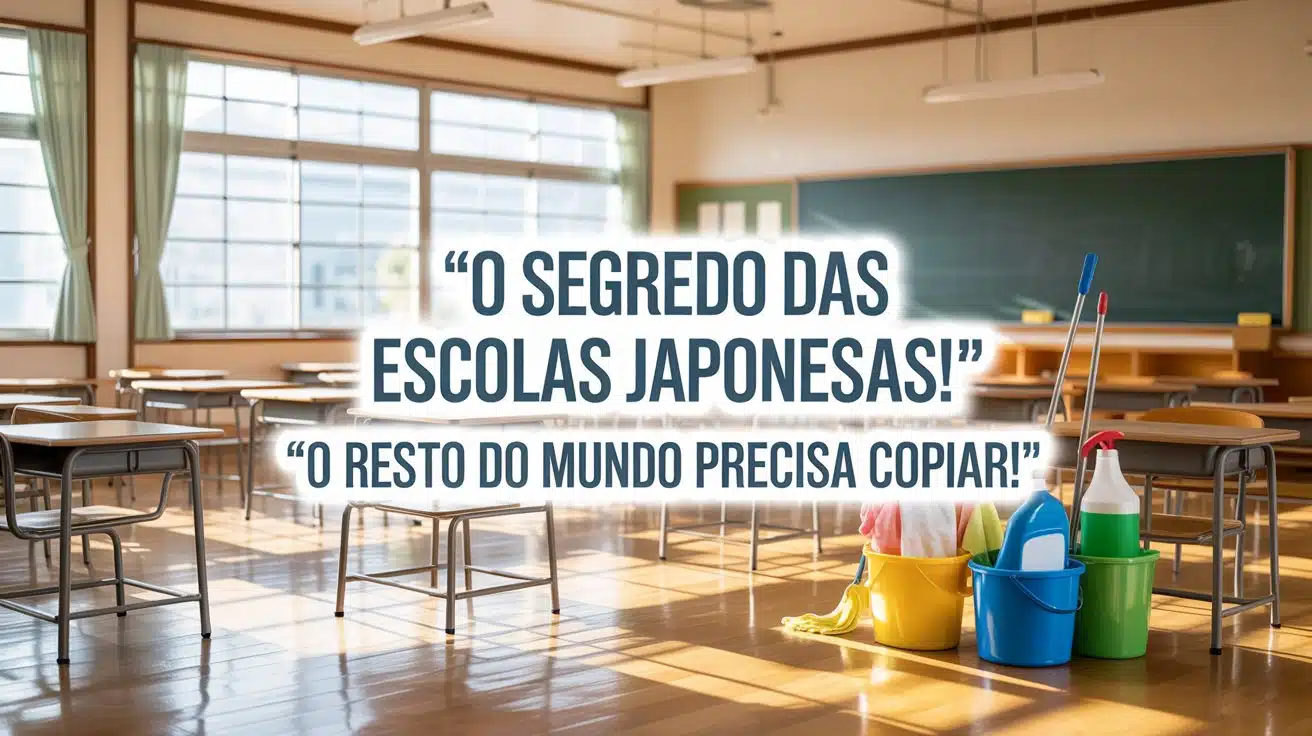 Descubra o "o-soji", a prática japonesa onde alunos limpam a escola. Uma lição poderosa sobre respeito, cidadania e trabalho em equipe.