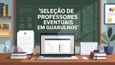 Prefeitura de Guarulhos abre processo seletivo para professor eventual. Inscrições de 1 a 3 de agosto. Confira os requisitos e o edital.