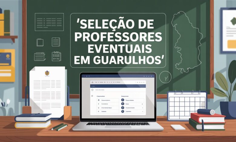 Prefeitura de Guarulhos abre processo seletivo para professor eventual. Inscrições de 1 a 3 de agosto. Confira os requisitos e o edital.