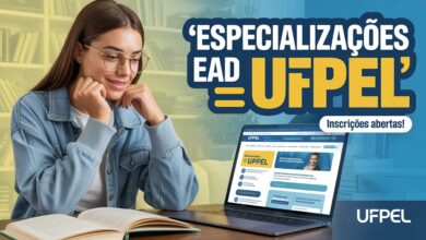 Busca uma Especialização gratuita? A UFPel tem 300 vagas EAD com inscrições abertas só até julho. Garanta seu futuro profissional agora!