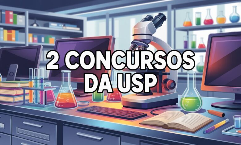 Oportunidade na USP! Concurso público para Técnico de Laboratório com 14 vagas. Salário atrativo e estabilidade. Veja os editais!