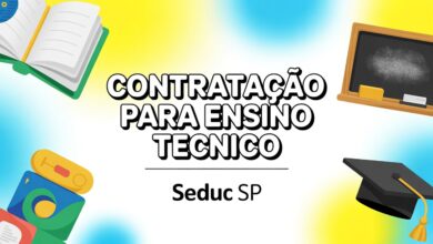 SEDUC-SP prorroga inscrições para professores do Ensino Médio Técnico. Vagas em todo o estado com salário de R$ 5.565. Veja detalhes!