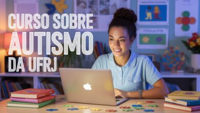 Curso gratuito sobre Autismo (TEA) na UFRJ! Inscrições abertas para profissionais da educação e alunos. Capacite-se em inclusão.