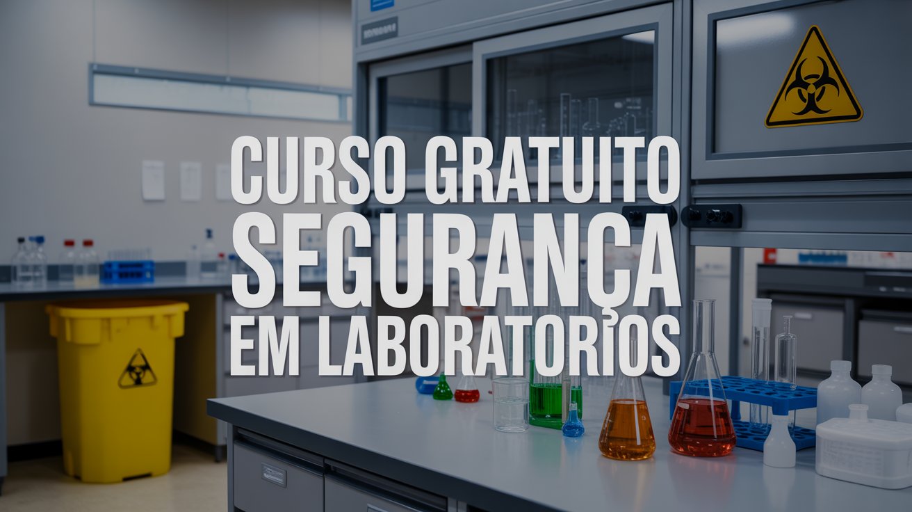 Curso online e gratuito da Unifesp sobre segurança em laboratórios. Inscrições abertas! Aprenda sobre BPL, biossegurança e gestão de resíduos.