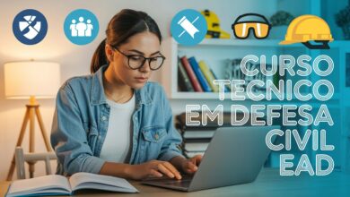 Inscrições abertas para curso técnico gratuito em Defesa Civil EAD! São mais de 700 vagas a distância no IFC. Bolsa de R$200. Inscreva-se já!