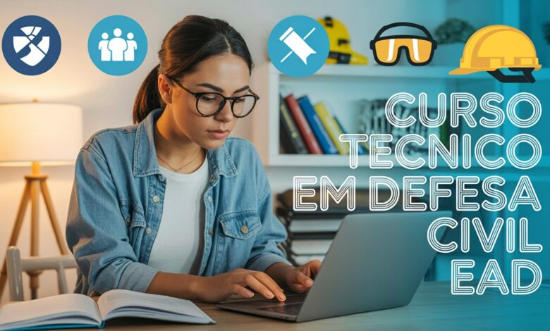 Inscrições abertas para curso técnico gratuito em Defesa Civil EAD! São mais de 700 vagas a distância no IFC. Bolsa de R$200. Inscreva-se já!