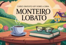 USP abre curso gratuito sobre a obra de Monteiro Lobato. Inscrições até 11/08. Vagas limitadas! Saiba como se inscrever e participe.