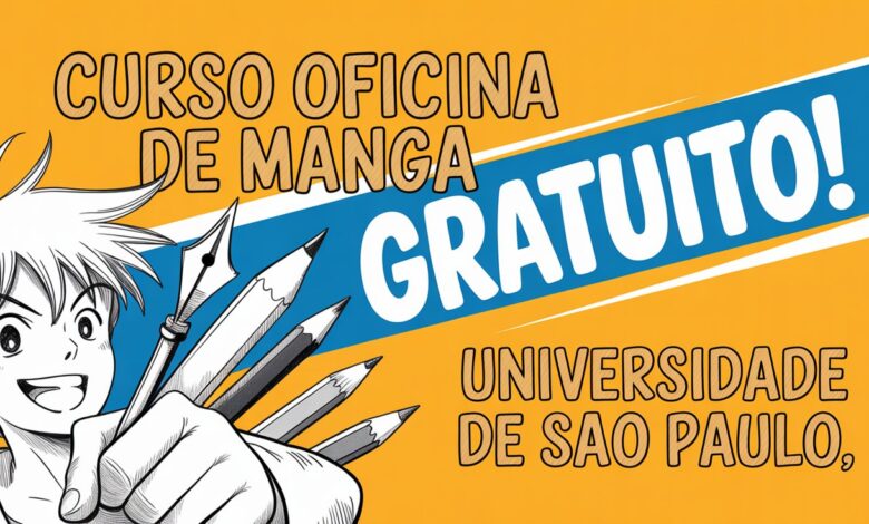 USP oferece 100 vagas para curso gratuito de oficina de mangá EAD. Inscrições abertas! Saiba como participar e aprenda a criar personagens!