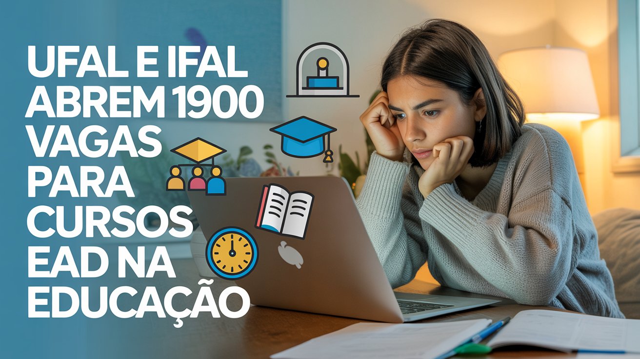 Cursos gratuitos IFAL e UFAL para educadores! 1.960 vagas em formação continuada sobre inclusão. Inscrições abertas, não perca essa chance!